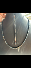 Tennis Necklace GRA & tester Certified