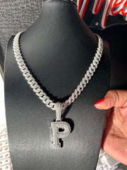 2” letter pendant
