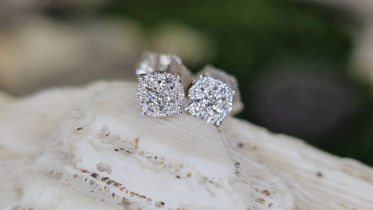 Real 10k gold & natural diamonds .25ct