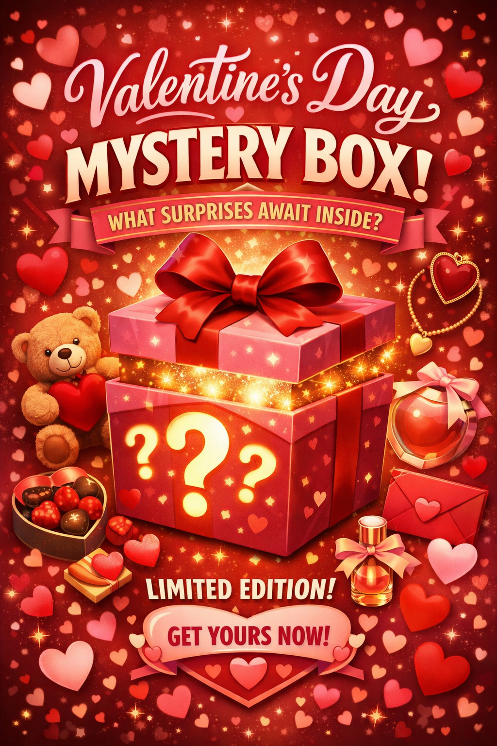 Nothing but hearts Valentine’s Day Mystery box