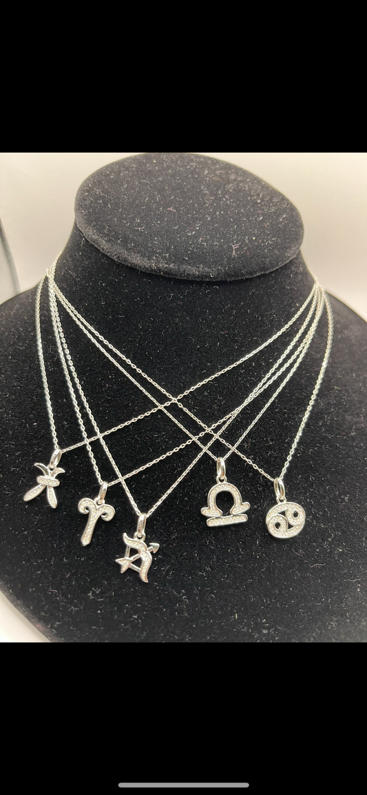 Horoscope necklaces